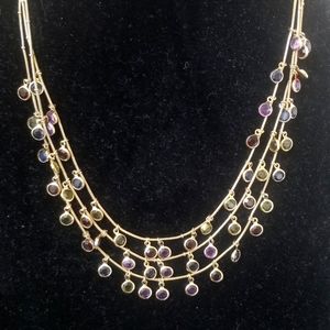 Anna Klein 3 strand neacklace